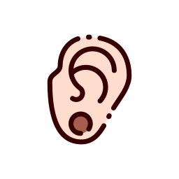 dilatador de orejas icono