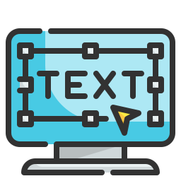 text icon