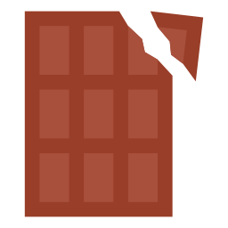 Chocolate bar icon