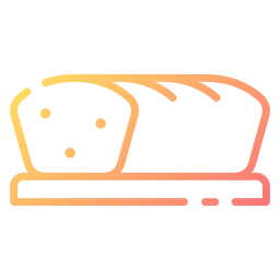 aardappel brood icoon