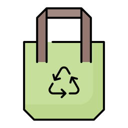 Eco bag icon