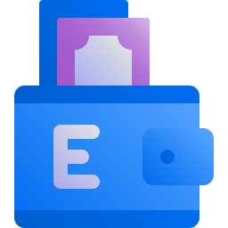 e-wallet icoon