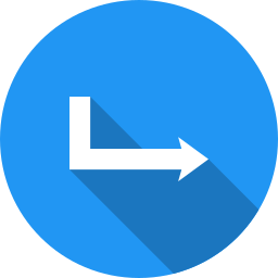 Right turn icon