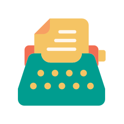 Typewriter icon