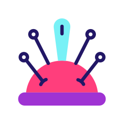 Pincushion icon