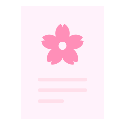 tarjeta postal icono