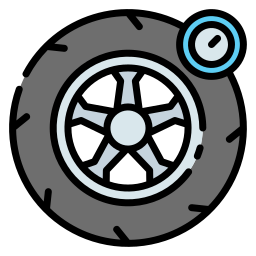 Wheel pressure icon