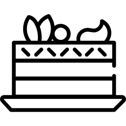 stück kuchen icon