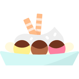 banana split Ícone