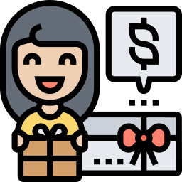 Gift card icon