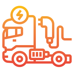 elektrischer transport icon