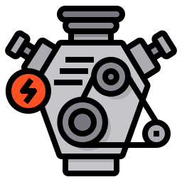 motor eléctrico icono