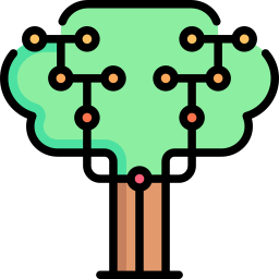 Árbol de familia icono