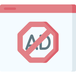 bloqueador de anuncios icono