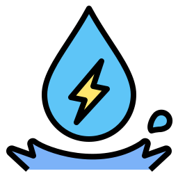 hydro-elektrisch icoon