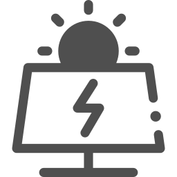 painel solar Ícone