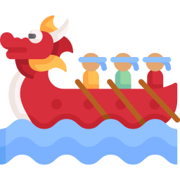 barco de dragón icono