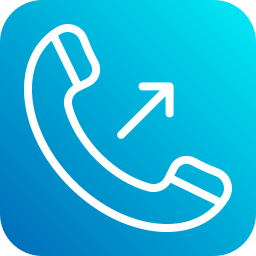 Outgoing call icon