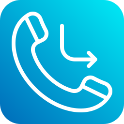 Call forwarding icon