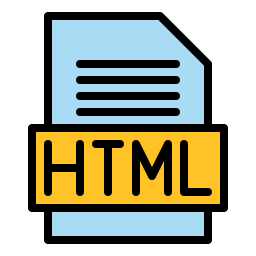 linguaggio html icona