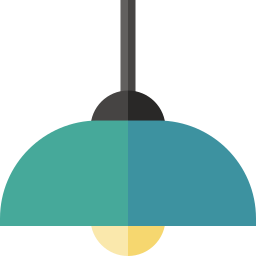 Ceiling lamp icon
