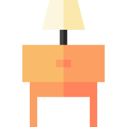 Bedside table icon