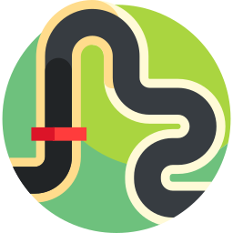 Race track icon