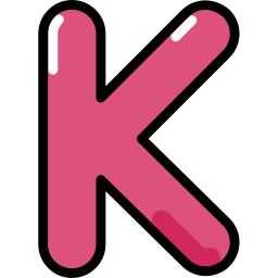 Letter k icon