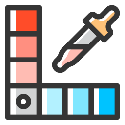 color picker icona