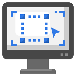 gráfico vectorial icono