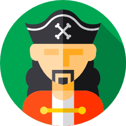 pirata Ícone