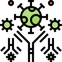 antígeno icono