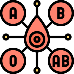 Blood type icon