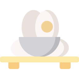 huevo de té icono