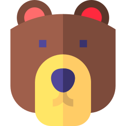 niedźwiedź ikona
