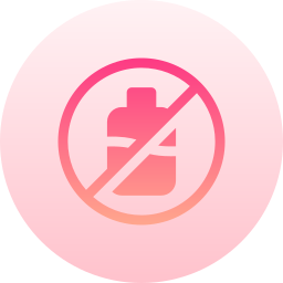 No liquids icon