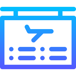 Flight information icon