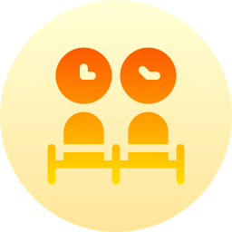 Waiting room icon