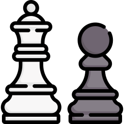 pezzi degli scacchi icona