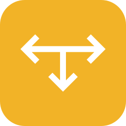 T junction icon