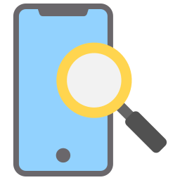 Mobile search icon