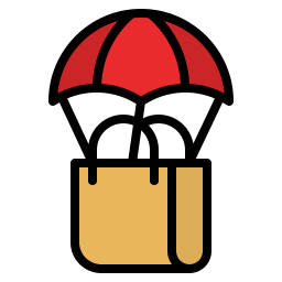 Delivery bag icon