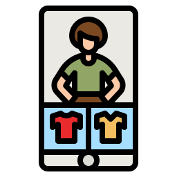 overhemd ontwerp icoon