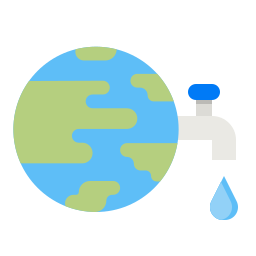 bespaar water icoon