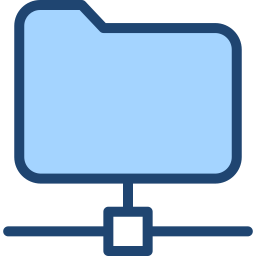 Cloud folder icon