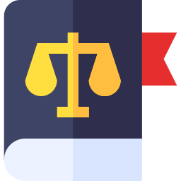 Law book icon