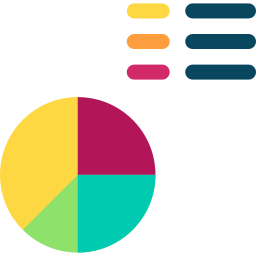 diagramme circulaire Icône