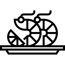 Креветка иконка