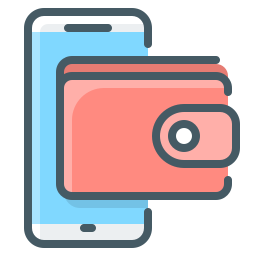 Online wallet icon