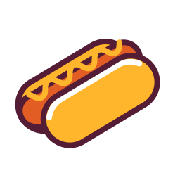 hotdog icoon